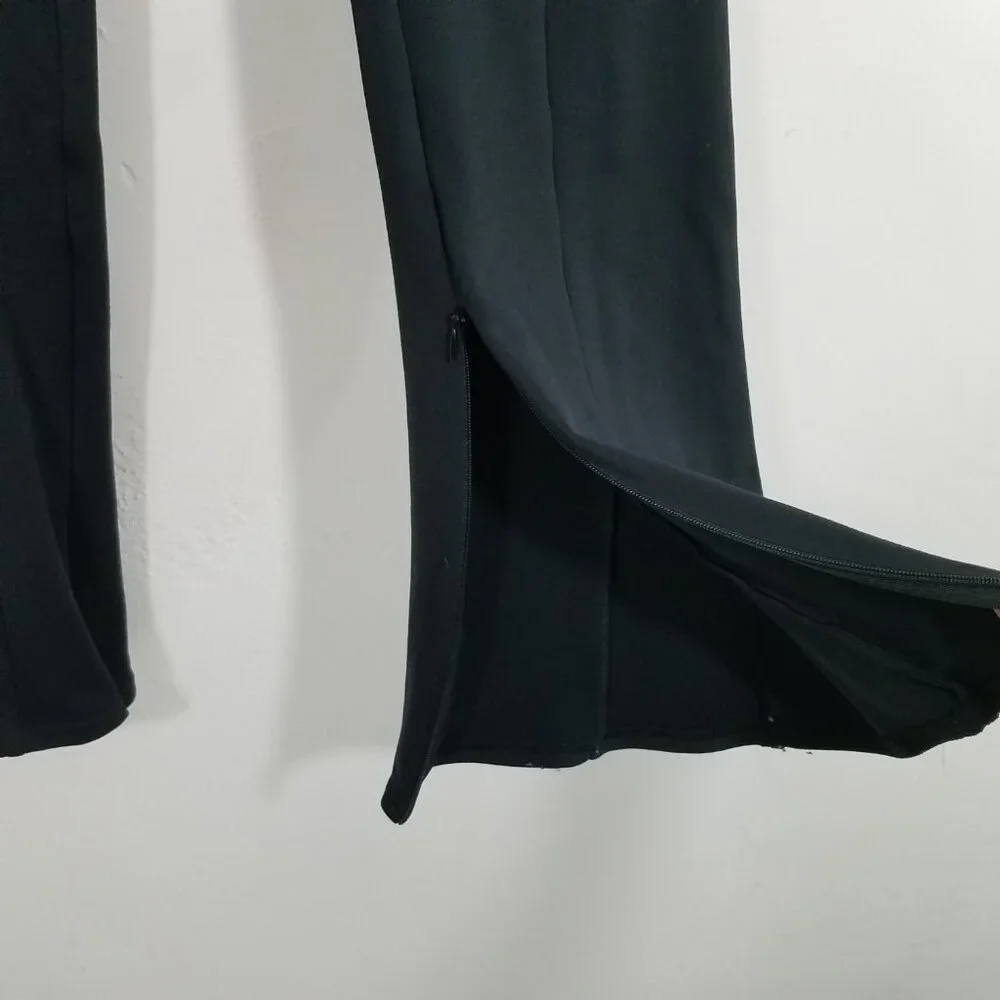 ALO Yoga Slit Zip Legs High Waist Pull-On Pants Size XS
